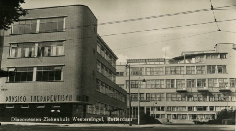 Het Diaconessenhuis aan de Westersingel, 1938