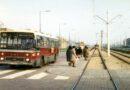 Een bus van lijn 70 op de Spinozaweg, 1968
